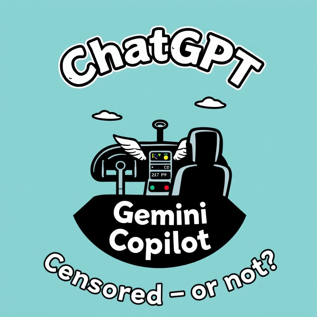 ChatGPT Gemini Copilot Zensur