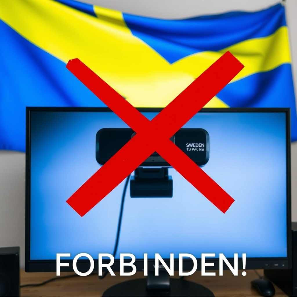 Schweden Camshow Verbot