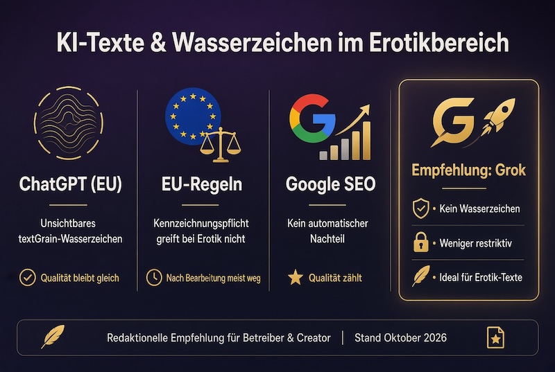 ChatGPT führt Wasserzeichen in KI-Texten ein: Konsequenzen für  Creator und Plattformbetreiber